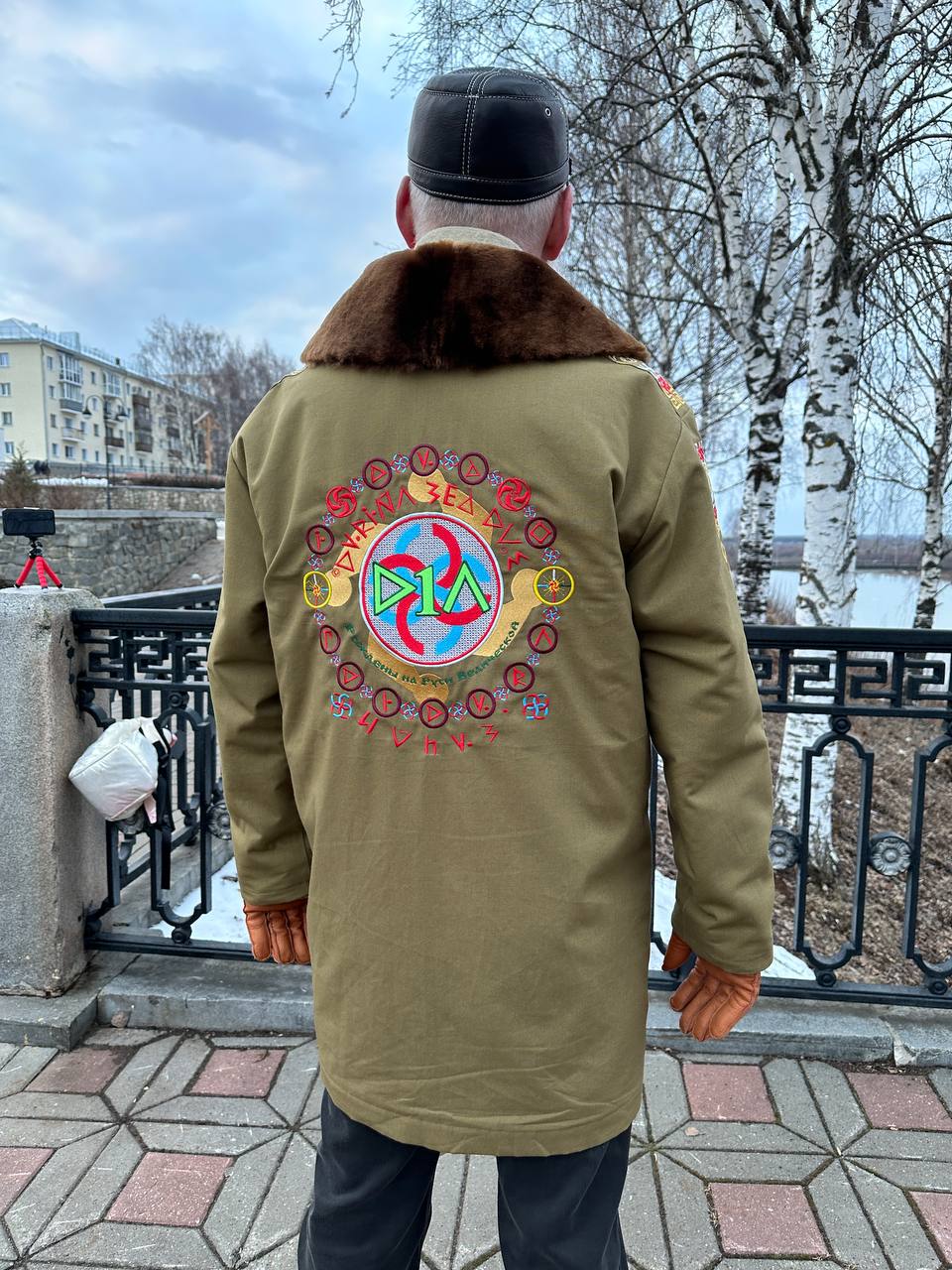 Зимний мужской наряд - «шуба» 🤩 “Тотемы РОДины ВедРус»