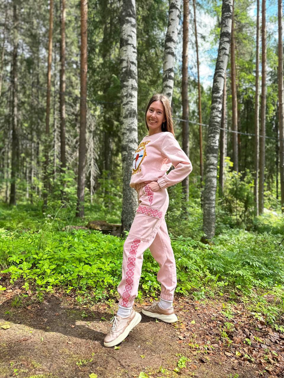 👩🏼 Женский вариант костюма из джинсы